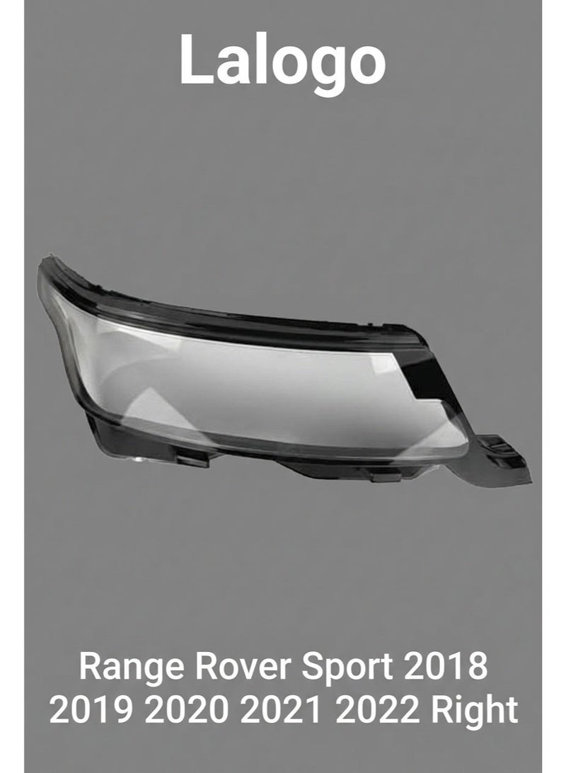 Lalogo Headlight Lens Cover for Range Rover Sport 2018 2019 2020 2021 2022 Right-10601006R - Image 2